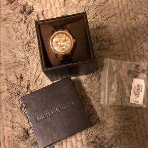 Michael Kors MK5038 Ritz Tortoise Watch - Like New